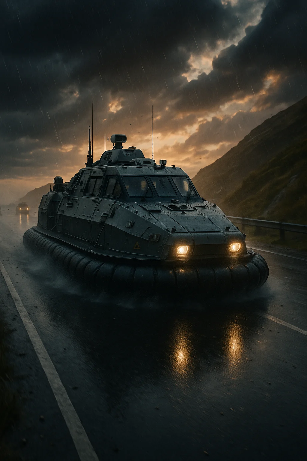Original Combat Hovercraft