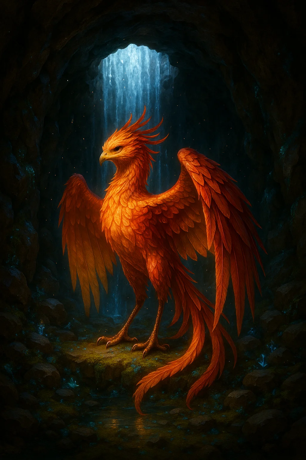 Original Phoenixes In Caves