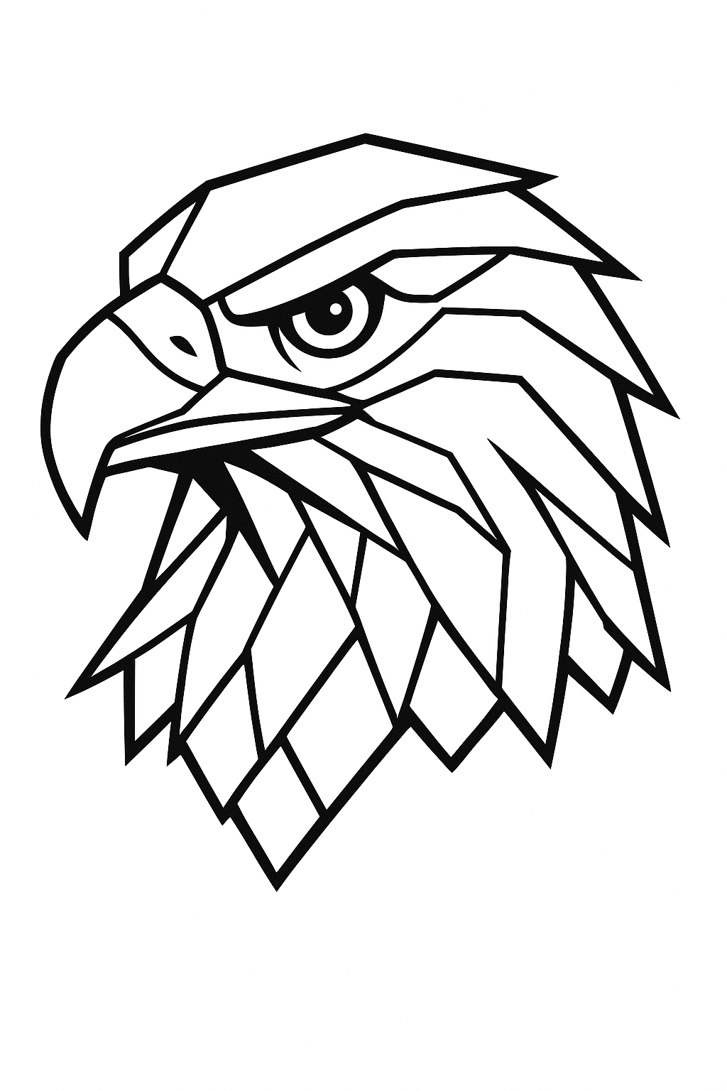 Coloring page of Eagle