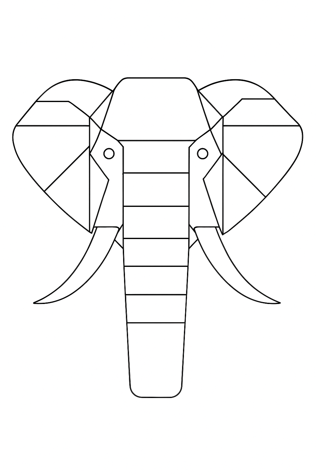 Coloring page of Elephant