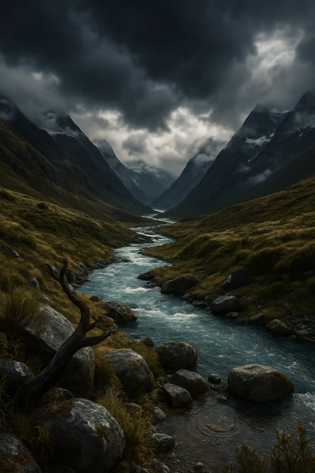 Original Glacial Valleys Clouds