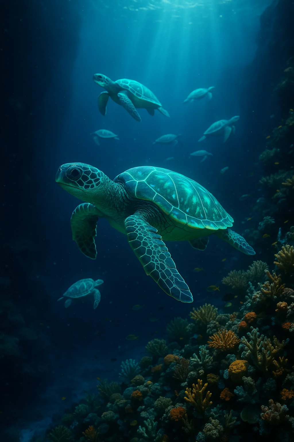 Original Bioluminescent Sea Turtles