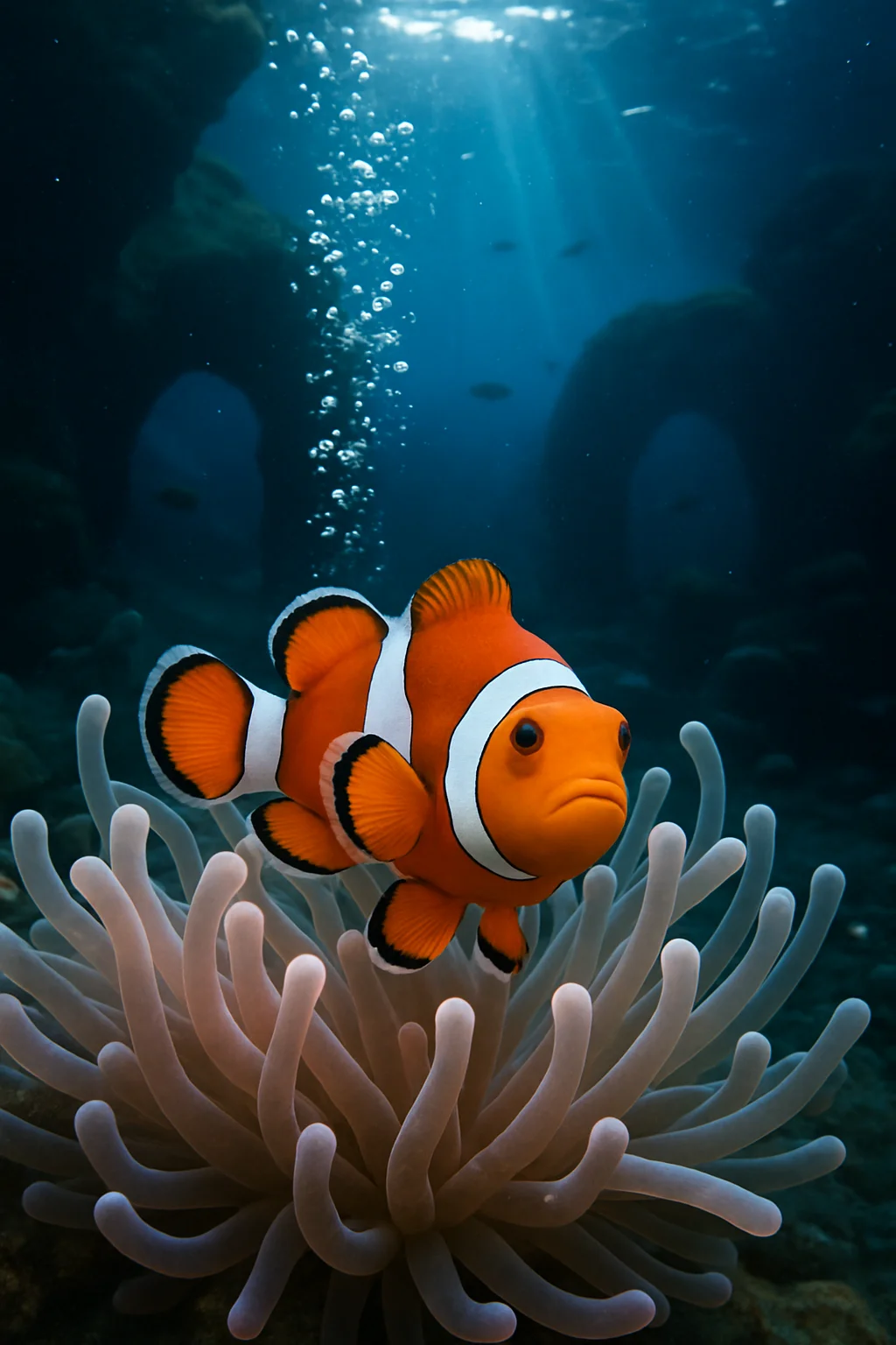 Original Clownfish Bubbles Anemone