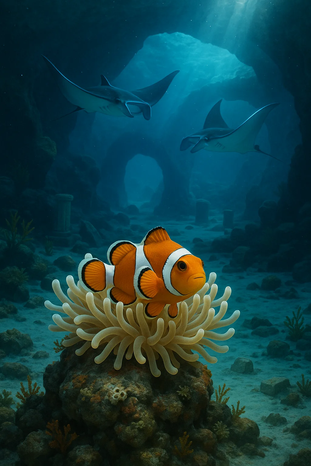 Original Clownfish Mantaray Habitats